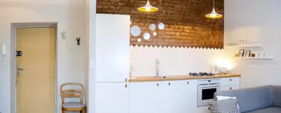 Kuchnia lub aneks kuchenny w obiekcie Zoli Apartment