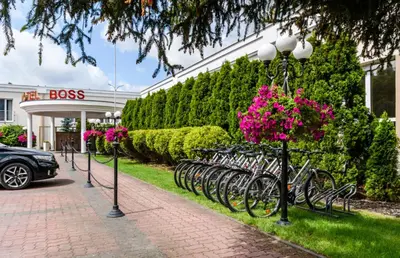 Ogród w obiekcie Hotel Boss