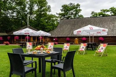 Ogród w obiekcie Hotel Boss