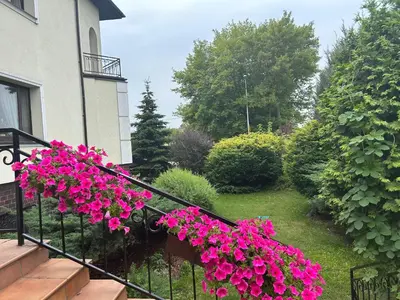 Ogród w obiekcie Hotel Arkadia