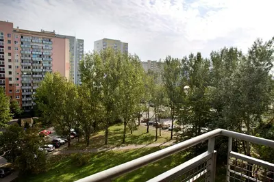 Budynek, w którym mieści się apartament