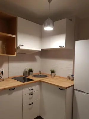 Kuchnia lub aneks kuchenny w obiekcie Coser Apartamenty Centrum