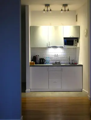 Kuchnia lub aneks kuchenny w obiekcie Apartament blisko Centrum