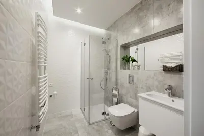 Łazienka w obiekcie SilverApartments