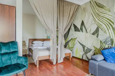 Część wypoczynkowa w obiekcie Westfield Arkadia P&O Serviced Apartments