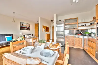 Kuchnia lub aneks kuchenny w obiekcie Westfield Arkadia P&O Serviced Apartments