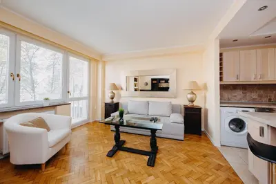 Kuchnia lub aneks kuchenny w obiekcie ShortStayPoland Warecka (B2)