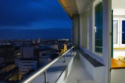 Balkon lub taras w obiekcie Sleep4you Apartamenty Centrum