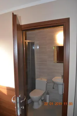 Łazienka w obiekcie Hotelik Karter