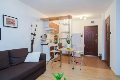 Kuchnia lub aneks kuchenny w obiekcie ShortStayPoland Graniczna (B6)