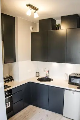 Kuchnia lub aneks kuchenny w obiekcie Apartament Expo Brylowska