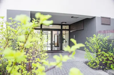 Ogród w obiekcie Apartament Expo Brylowska