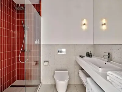 Łazienka w obiekcie Apartamenty Media Park