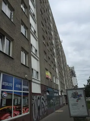 Budynek, w którym mieści się apartament