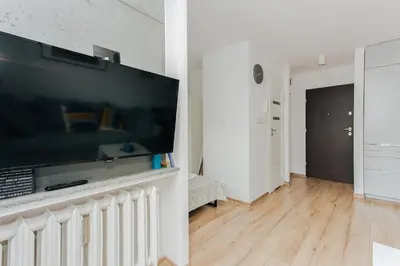 Kuchnia lub aneks kuchenny w obiekcie ShortStayPoland Grzybowska (B1)