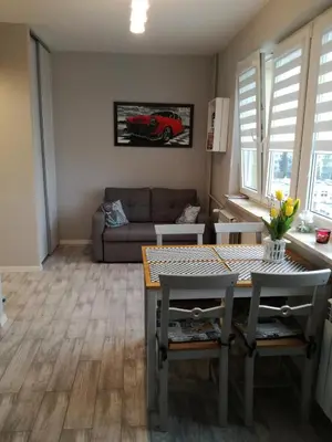 Część wypoczynkowa w obiekcie Zenhouse apartament Warszawa Ursynów, Mokotów wynajem krótkoterminowy, noclegi