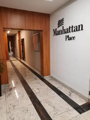 Plan piętra w obiekcie Manhattan Place Apartament