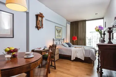 Łóżko lub łóżka w pokoju w obiekcie Apartament Triton Park