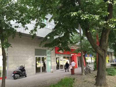 Budynek, w którym mieści się apartament