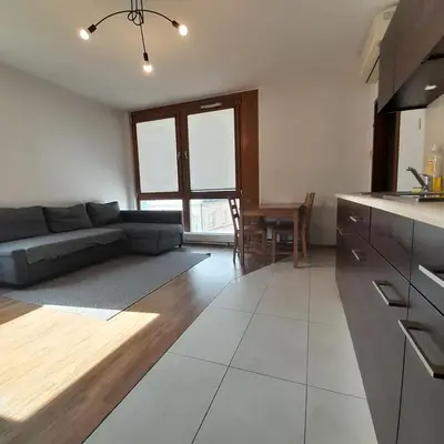 Część wypoczynkowa w obiekcie Luxury apartment Piękna