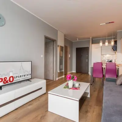 Część wypoczynkowa w obiekcie P&O Apartments EXPO XXI - at 12B Ordona Street