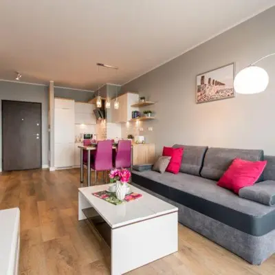 Część wypoczynkowa w obiekcie P&O Apartments EXPO XXI - at 12B Ordona Street