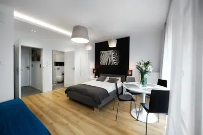 Część wypoczynkowa w obiekcie Kalia Apartments