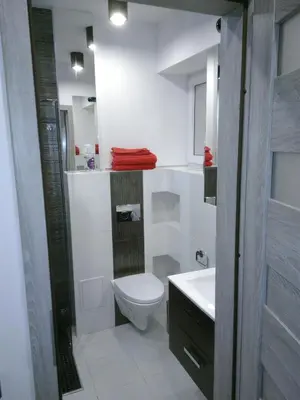 Łazienka w obiekcie Apartament Salezego