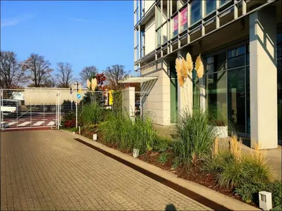 Budynek, w którym mieści się apartament
