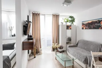 Część wypoczynkowa w obiekcie Alma Apartments Grzybowska