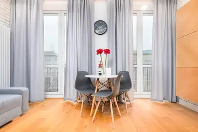 Część wypoczynkowa w obiekcie Piękna Apartament by Your Freedom