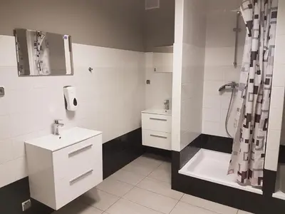Łazienka w obiekcie Duszka Hostel