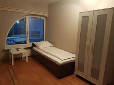 Łóżko lub łóżka w pokoju w obiekcie Duszka Hostel