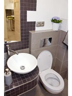 Łazienka w obiekcie Srebrna Warsaw Apartment