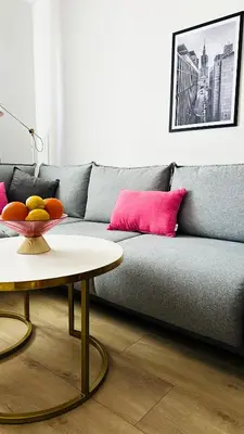 Część wypoczynkowa w obiekcie Apartament Plac Zbawiciela