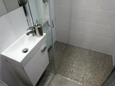 Łazienka w obiekcie Apartament Junior