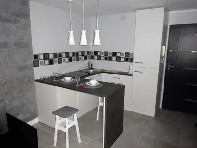 Kuchnia lub aneks kuchenny w obiekcie Apartament Junior
