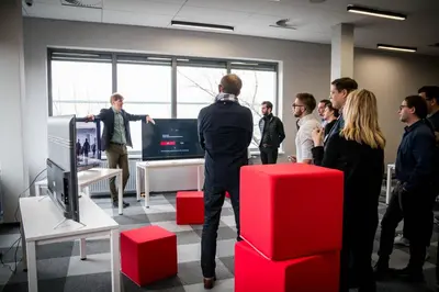 Telewizja i/lub zestaw kina domowego w obiekcie Waw Hotel Airport Okęcie