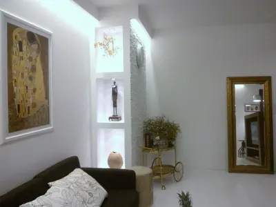 Część wypoczynkowa w obiekcie Luxury Apartment - Hoza 55