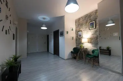Część wypoczynkowa w obiekcie Hidden Peak - Guestrooms