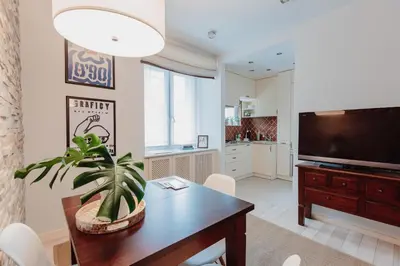 Kuchnia lub aneks kuchenny w obiekcie Apartament Wisniowa