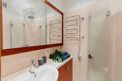 Łazienka w obiekcie Apartament Wisniowa