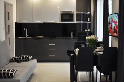 Kuchnia lub aneks kuchenny w obiekcie MOKO Apartment