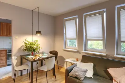 Część wypoczynkowa w obiekcie P&O Apartments Chomiczowka