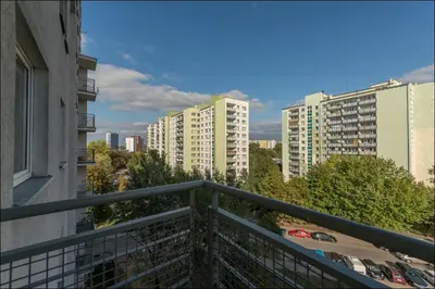 Budynek, w którym mieści się apartament