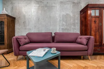 Część wypoczynkowa w obiekcie Apartments City Center Warsaw by Noclegi Renters