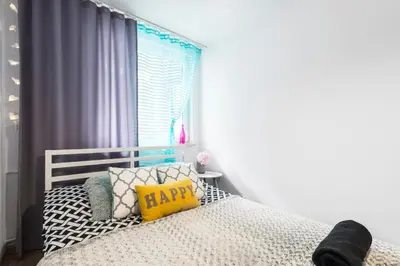 Łóżko lub łóżka w pokoju w obiekcie ClickTheFlat Royal Park Apart Rooms