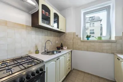 Kuchnia lub aneks kuchenny w obiekcie ClickTheFlat Royal Park Apart Rooms