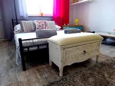 Łóżko lub łóżka w pokoju w obiekcie ClickTheFlat Savior Square Central Apart Rooms