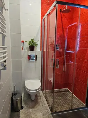 Łazienka w obiekcie Przytulne studio przy Łazienkach Królewskich